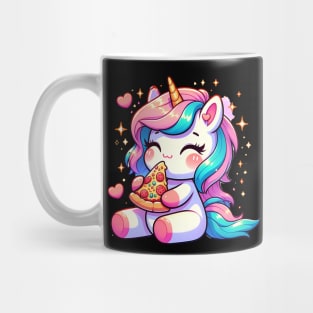 Pizza Unicorn Lover, Love Eating Pizza Mug